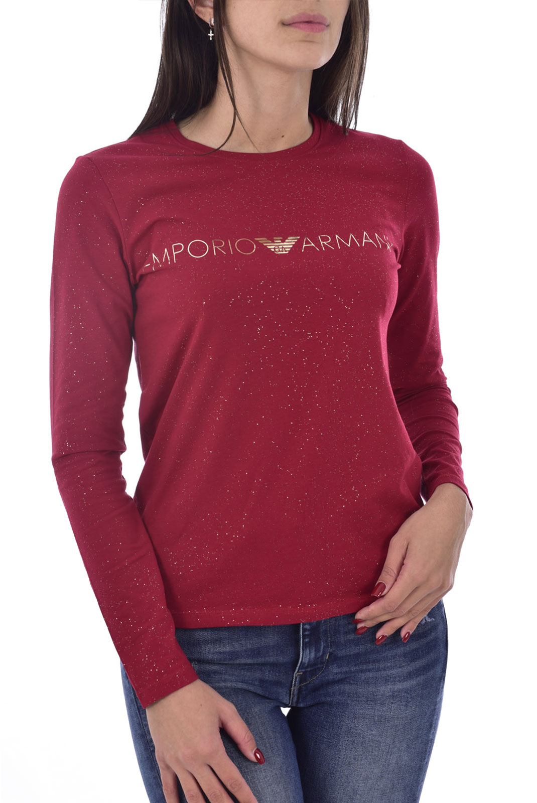 T-Shirt rouge Emporio Armani -  164273 1A225