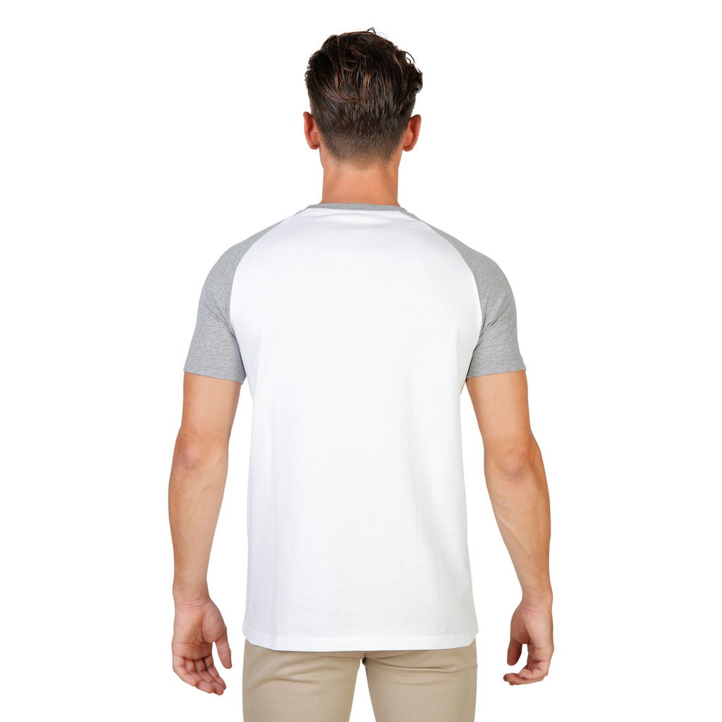 Tee-shirt gris manches courtes homme - Oxford Magdalen