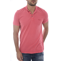 Polo rose homme - Guess M72p58