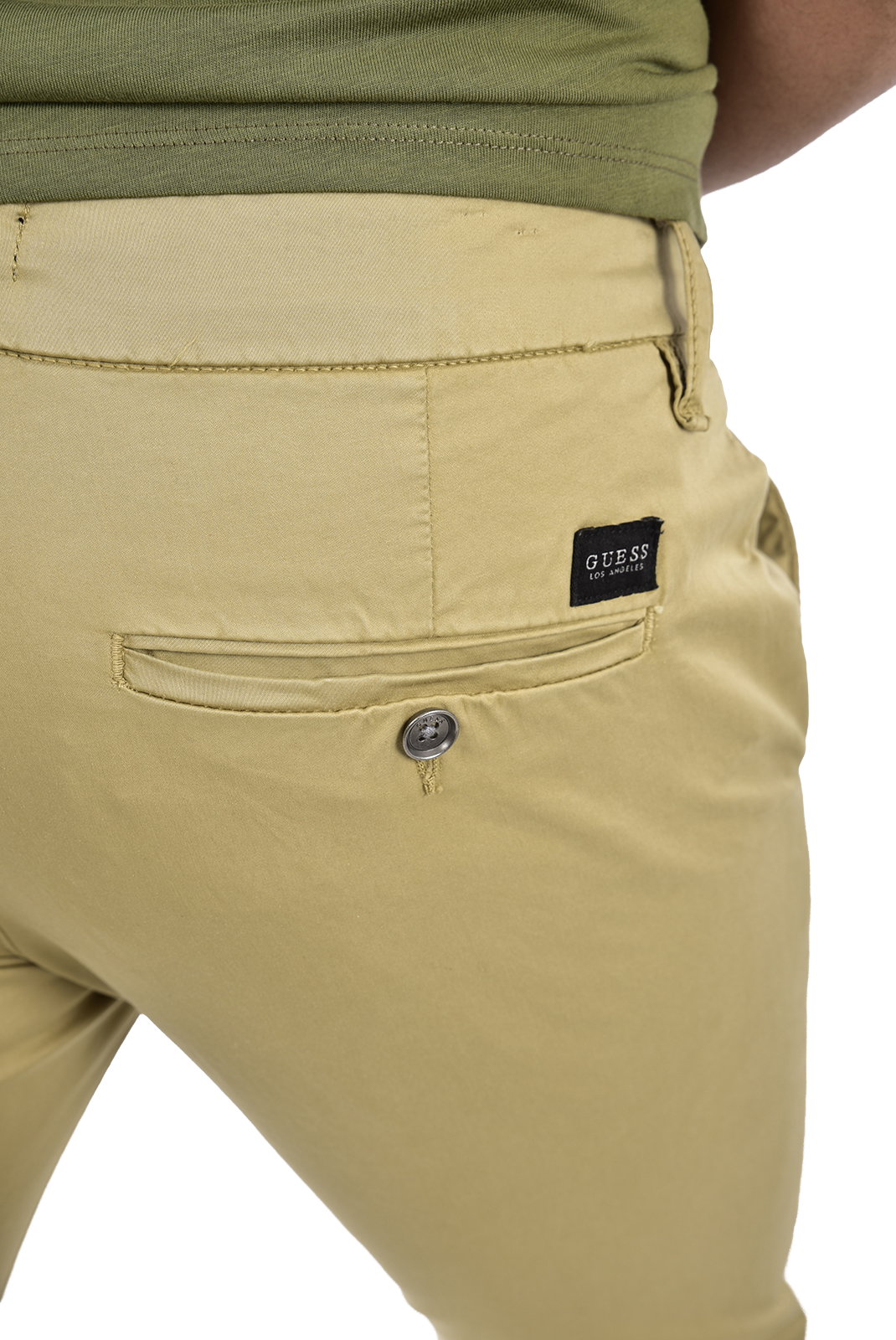 Pantalon chino skinny pour homme Guess - M91b29 