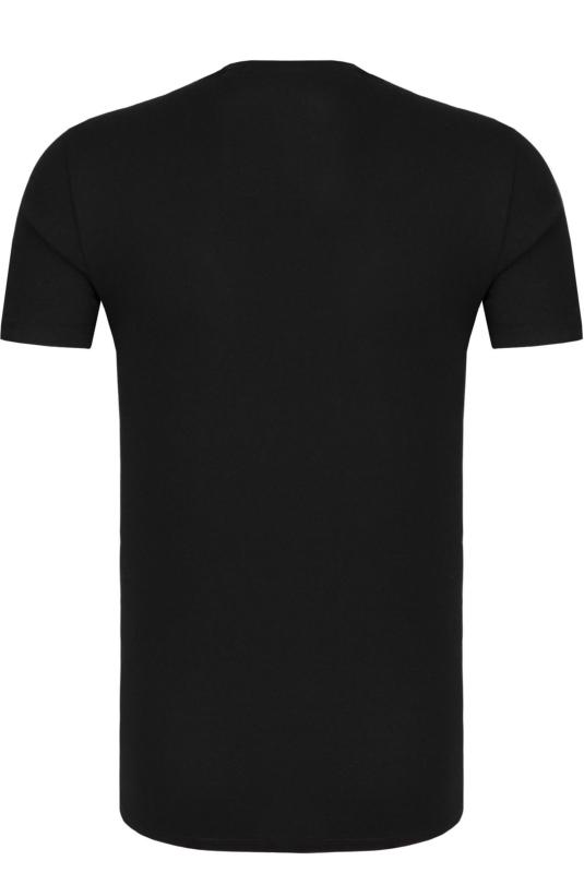 Tee-shirt noir à manches courtes - Guess homme M81i45 