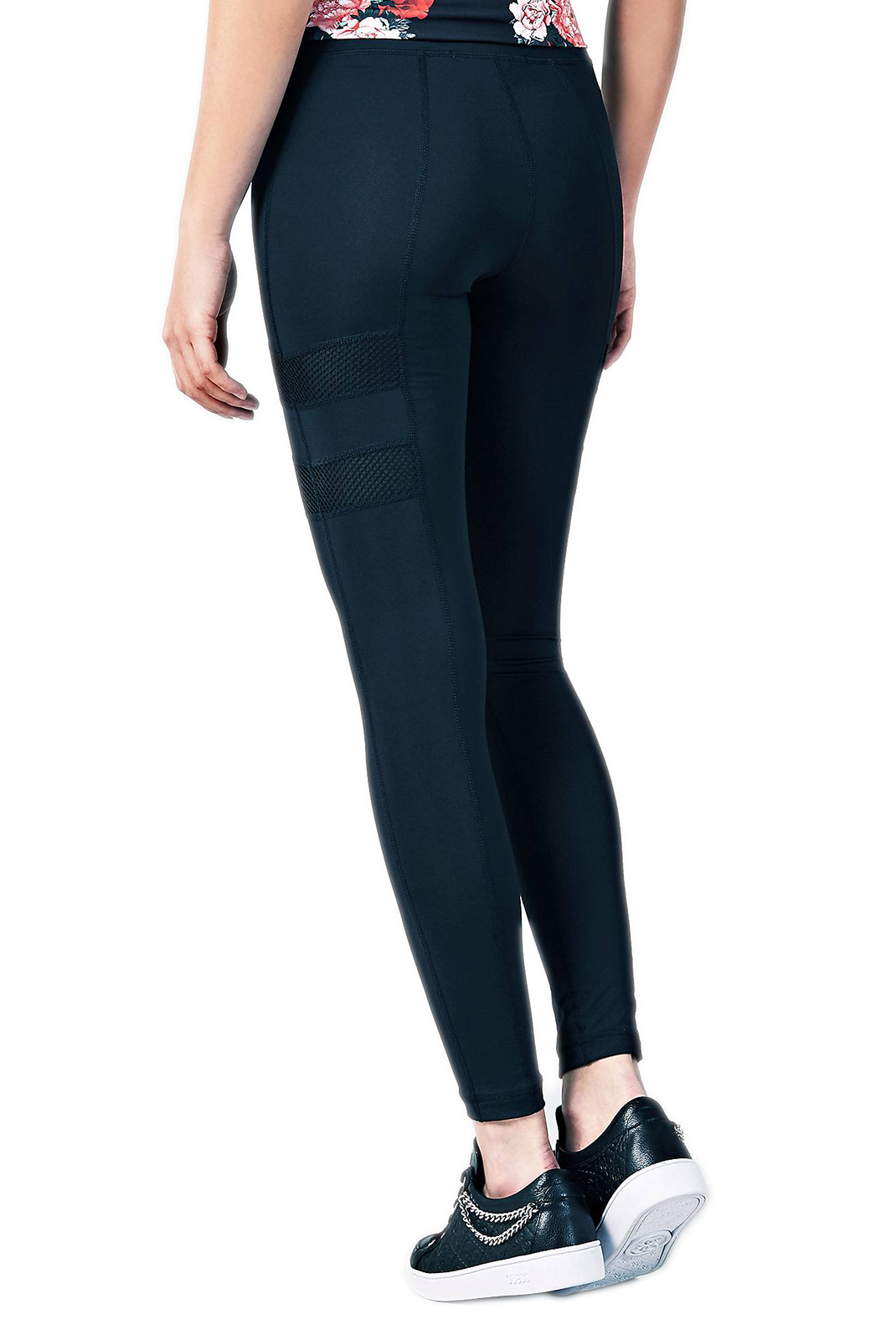 Legging sportwear slim noir femme - Guess O84a39 