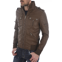 Blouson marron homme - Project X 