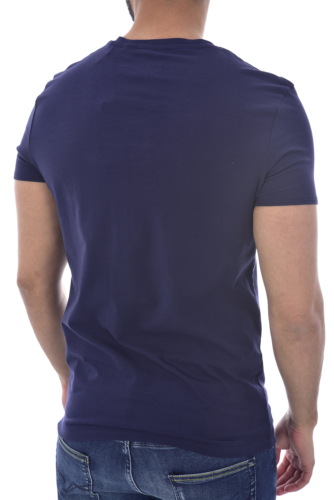T-shirt bleu Homme - Guess U92m01