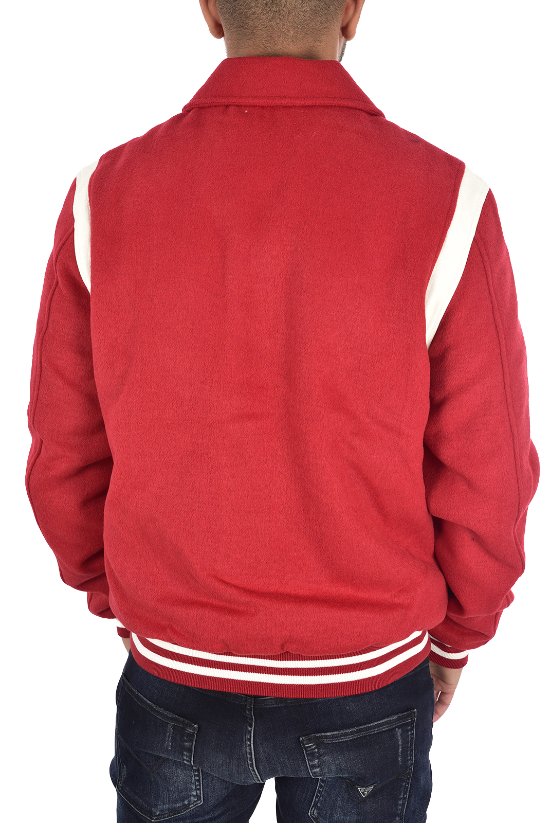 Blouson rouge teddy - Guess M94l63