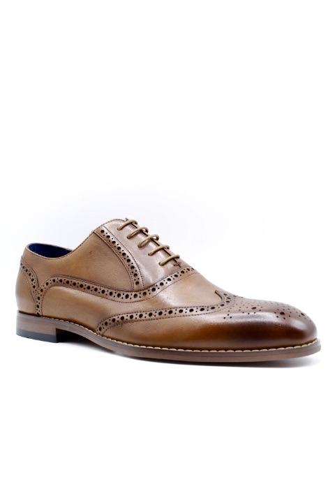 Derbies Chaussures Marron En Cuir À Lacets By Lolaguliana