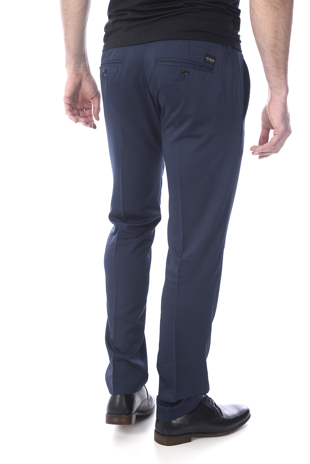 Pantalon bleu stretch homme - Guess M73b17 