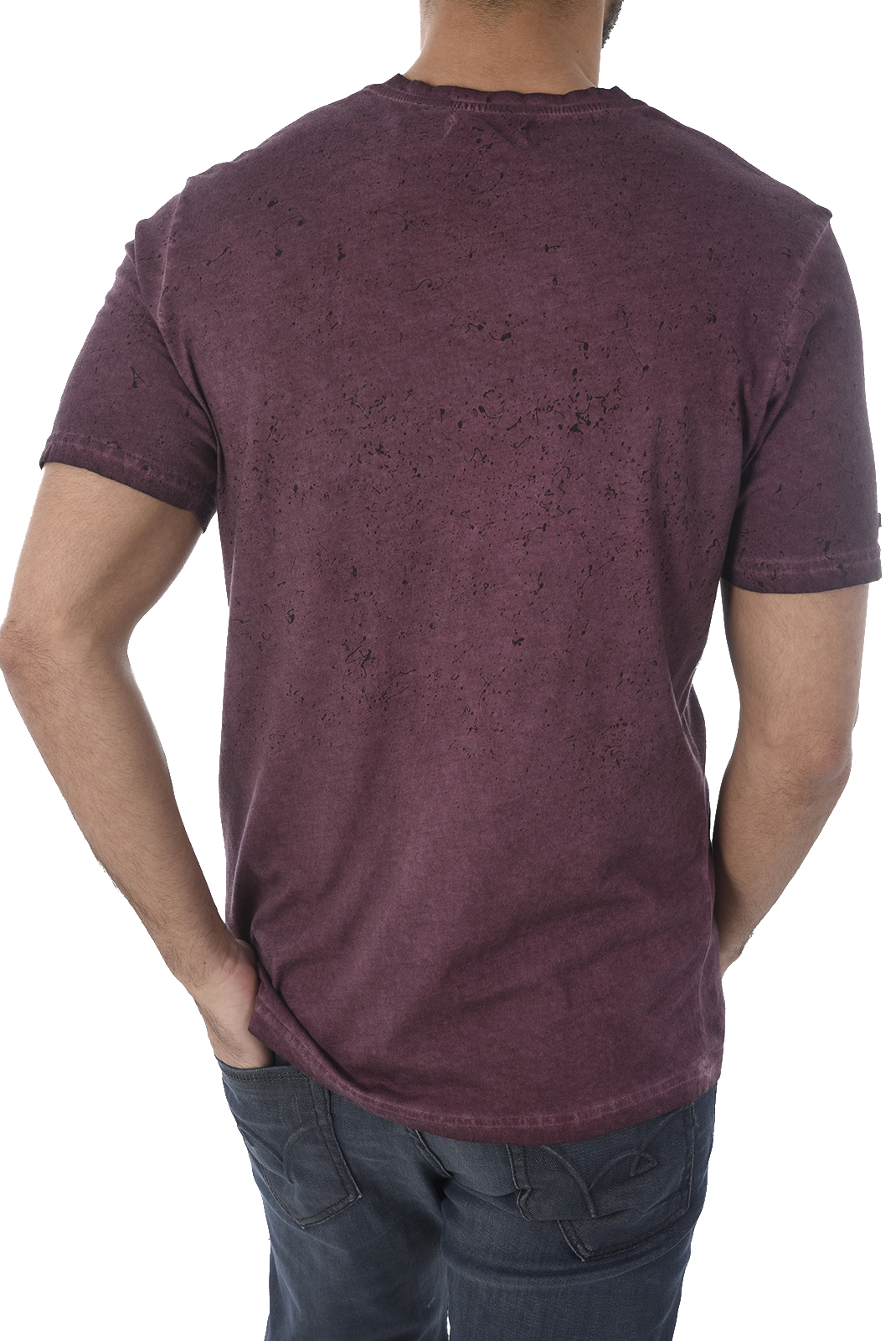 T-Shirt violet Homme - Kaporal Dan