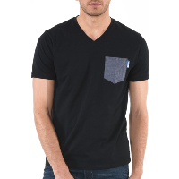 Kaporal Tee-shirt Coupe Droite Noir Givar Homme