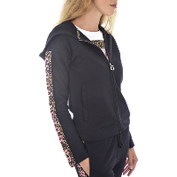 Guess Veste Noire Zippe  Capuche O94a58-fl01h 