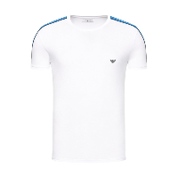 Tee-shirt Blanc 111890 1p717 Regular Fit Emporio Armani