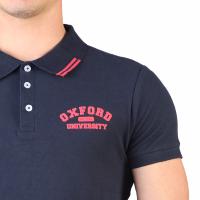 POLO HOMME OXFORD UNIVERSITY BLEU  POLOPIQUET MM-360 