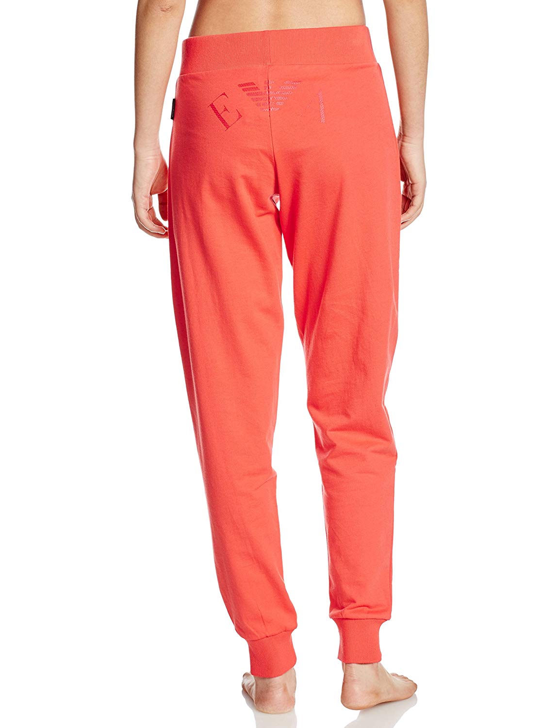 Emporio Armani Ensemble Jogging Orange Loungewear En Coton 163740 
