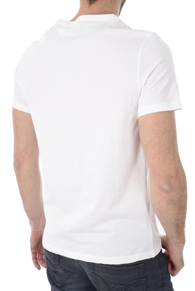 Guess Tee-shirt Manches Courtes Blanc U82i01