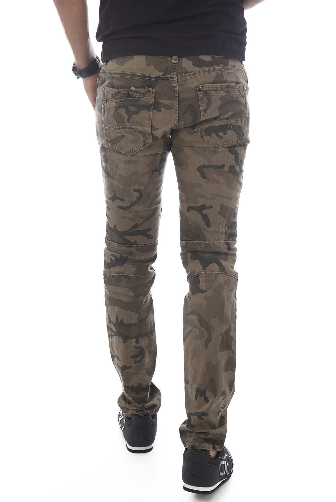 Kaporal Pantalon Camouflage Slim Stretch Vegas