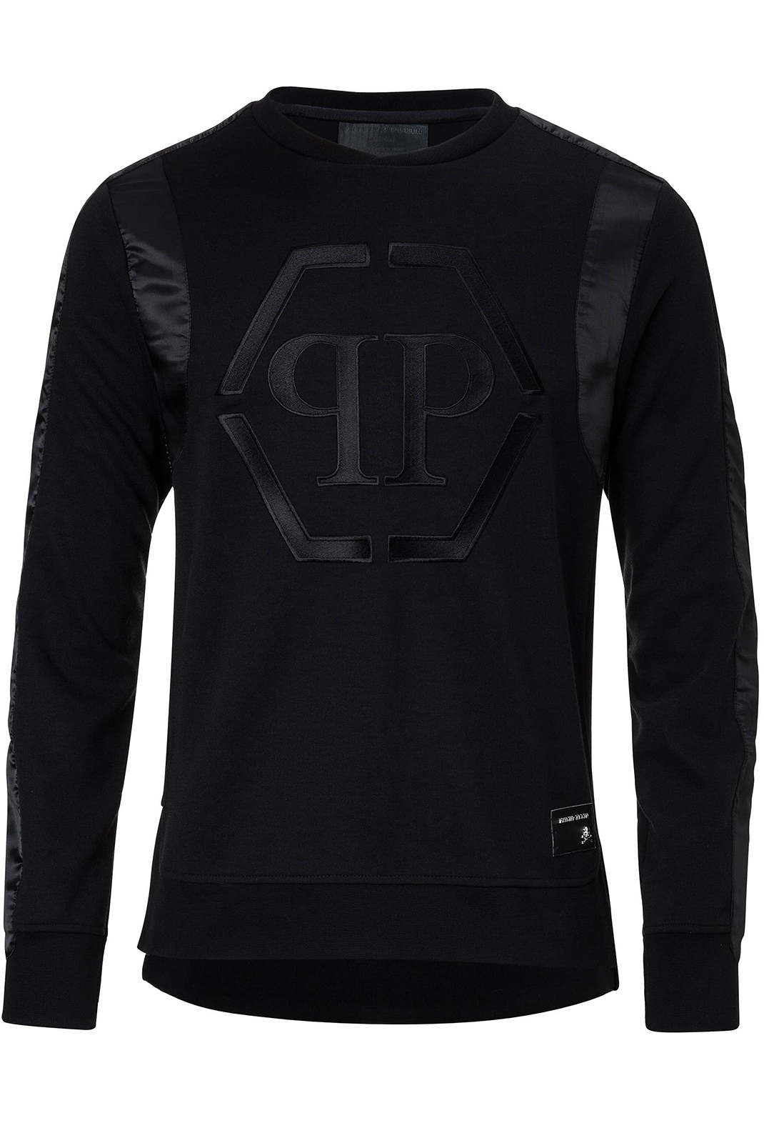 Pull noir pour homme - Philipp Plein Mjo0229 Star Of - PRIX FOU