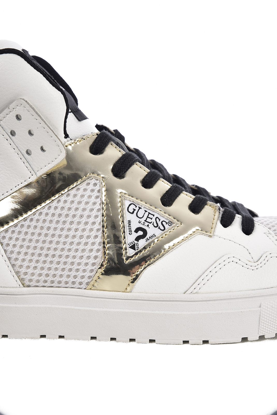 basket montante blanche homme