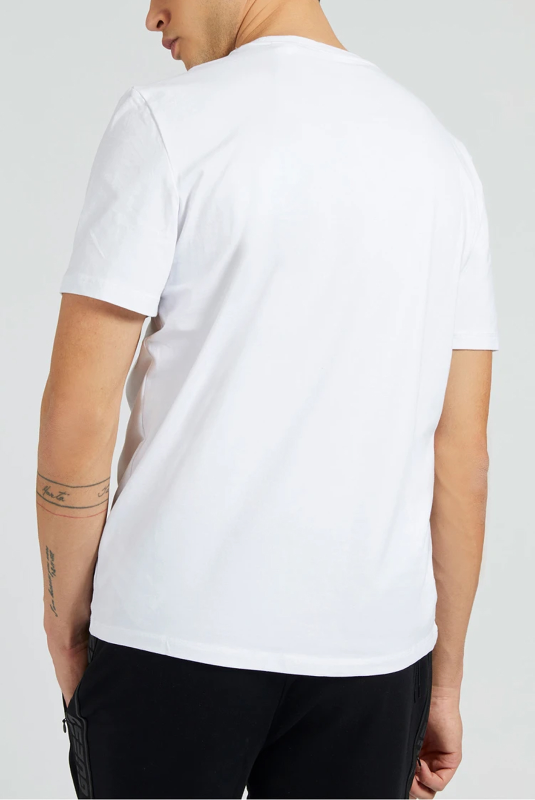 Tee-shirt blanc Guess homme - U1ga23