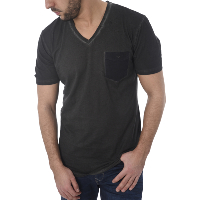 T-Shirt noir Homme - Kaporal Dan