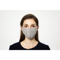 &#127467;&#127479; Masque Barrire -  Masque Alternatif - Carreaux / TU