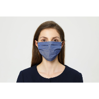 &#127467;&#127479; Masque Barrière Norme Française Afnor - Aide Bleu Jeans 