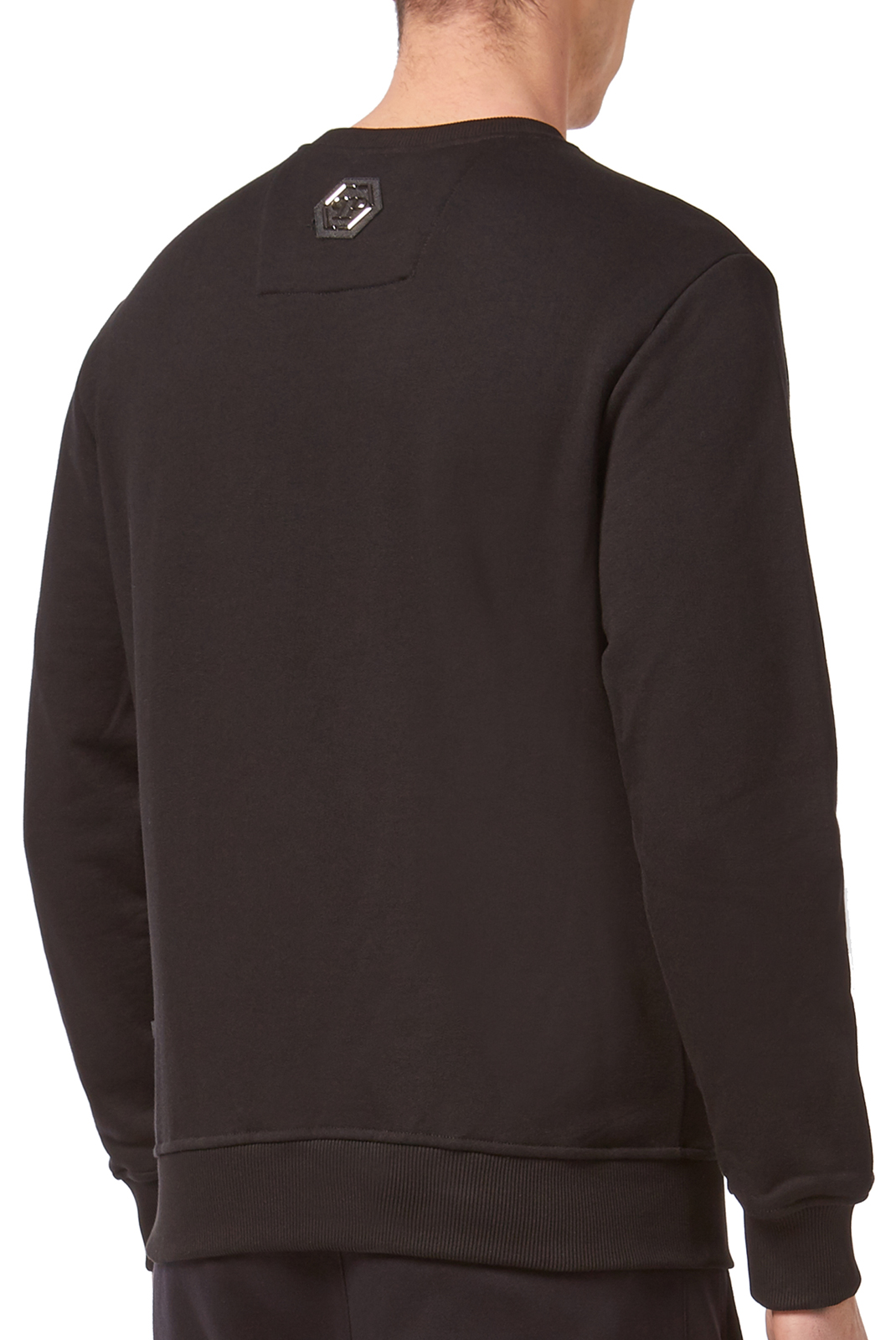Pull noir pour homme Philipp Plein - Bullet P18c Mjo0333 - PRIX FOU