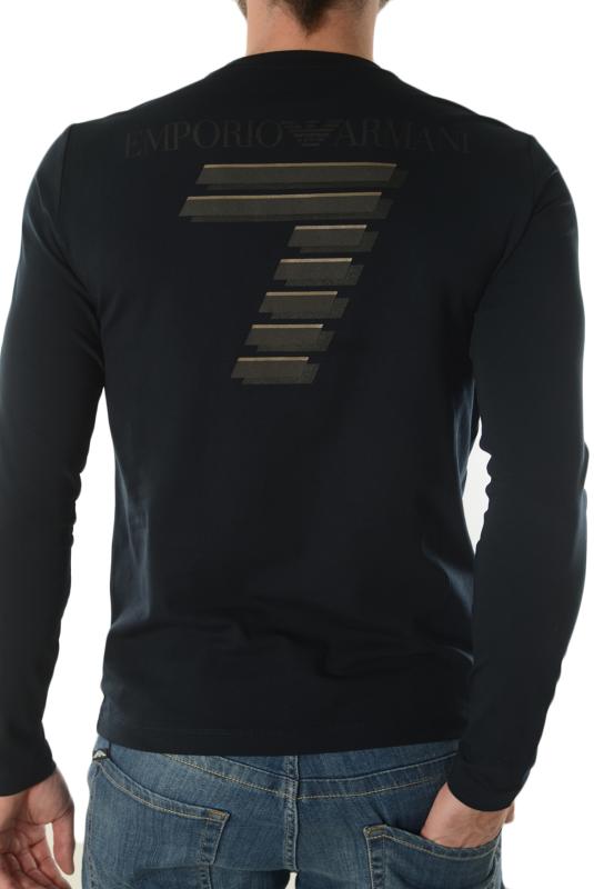 Emporio Armani - Tee-shirt Stretch Bleu 6xpt83 Pj18z