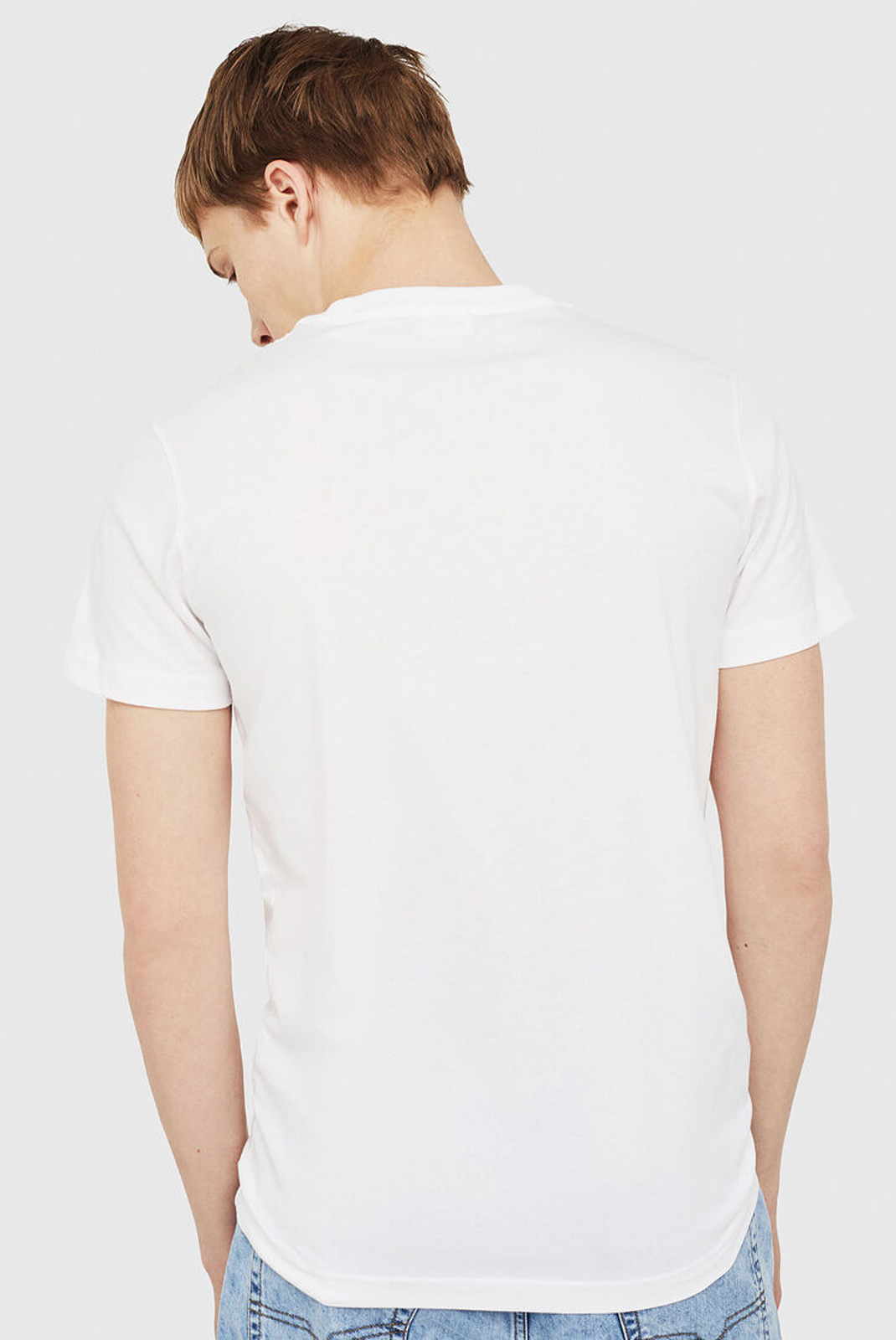 Tee-shirt blanc homme Diesel -  T-diego C2