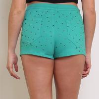 SHORT "DELIGHT SUN VERT" FEMME