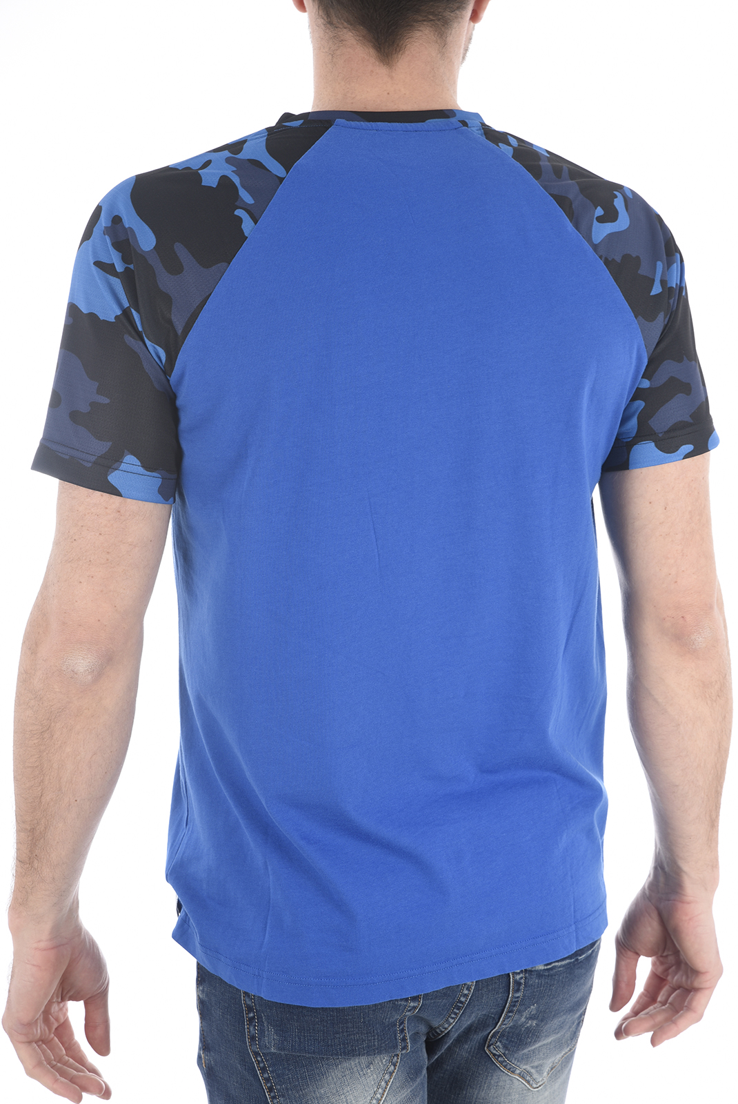 Emporio Armani Tee-shirt Bleu Royal À Manches Courtes 3ypti1 Pjd8z