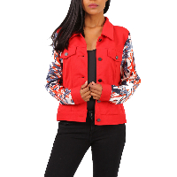 Blazer rouge chic femme - For Her Paris 