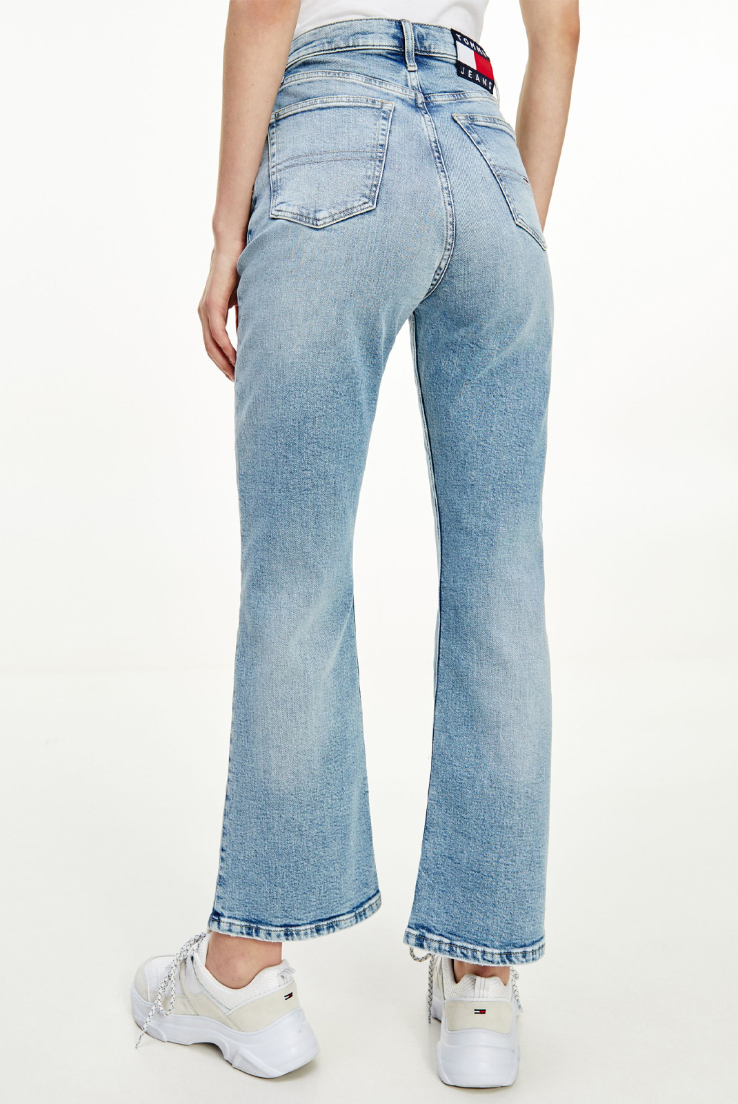 Jeans bleu harper taille haute  - Dw0dw10275 Tommy Jeans PRIX PROMO
