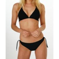 Bikini noir basic pour femme