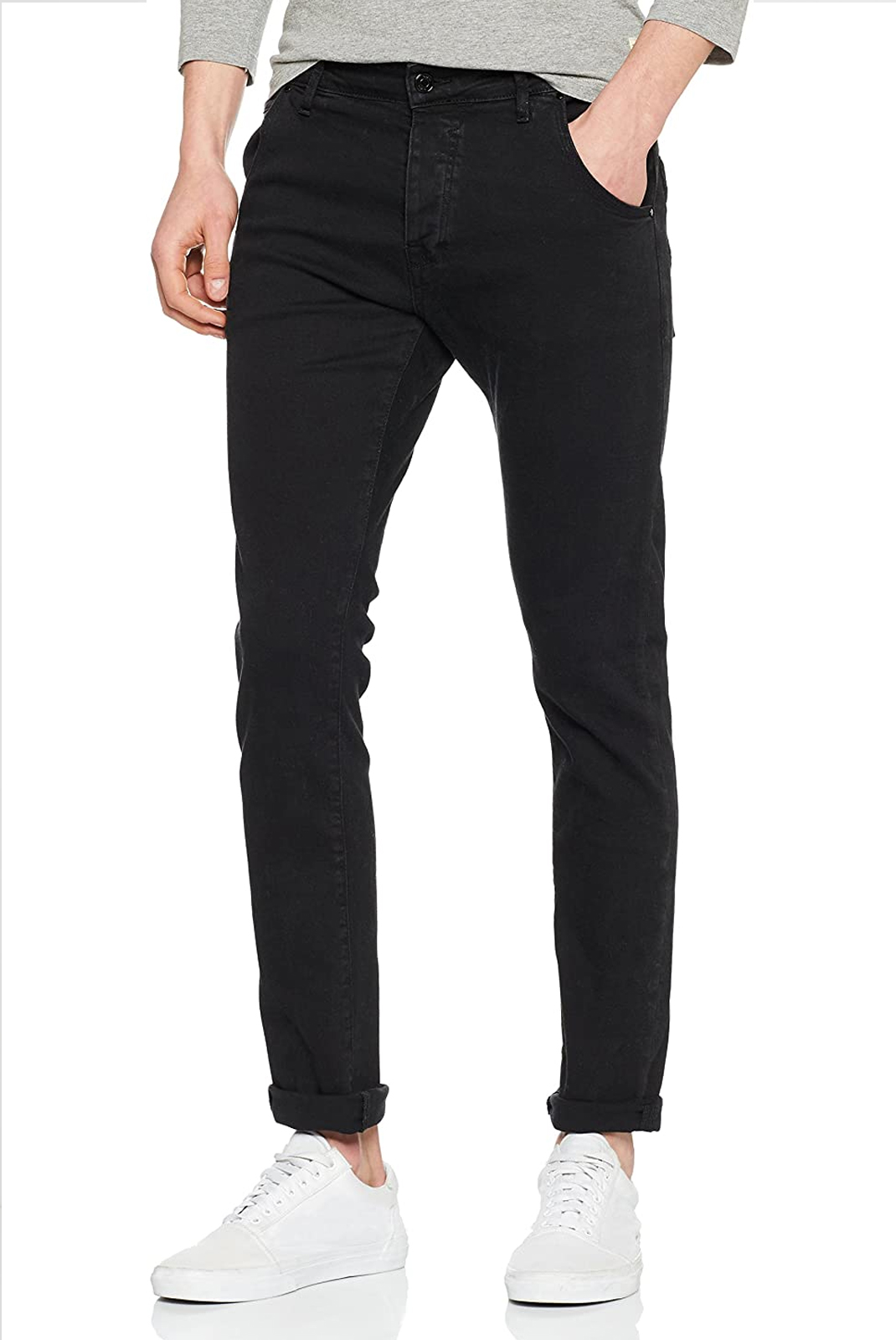 Jeans slim noir homme Guess - M81a05 - PRIX PROMO
