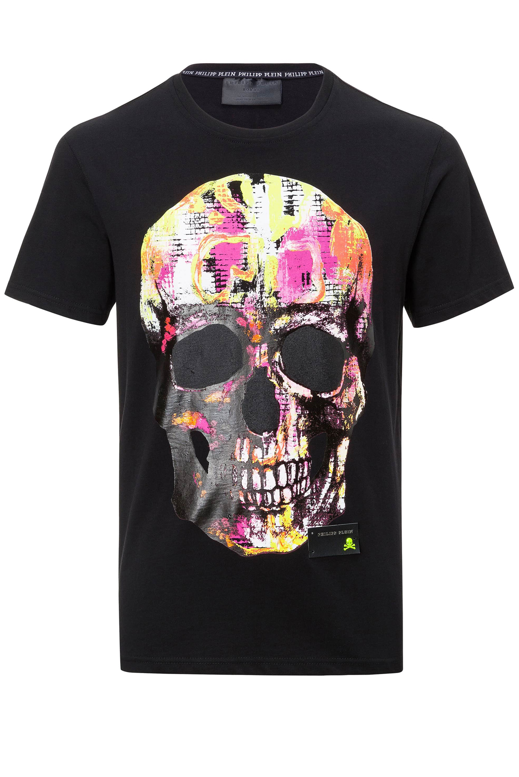 Tee-shirt noir Philipp Plein - Mtk1791 - PRIX FOU