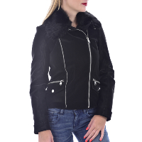 Blouson élégant noir femme - Guess W0bl90wdas0 