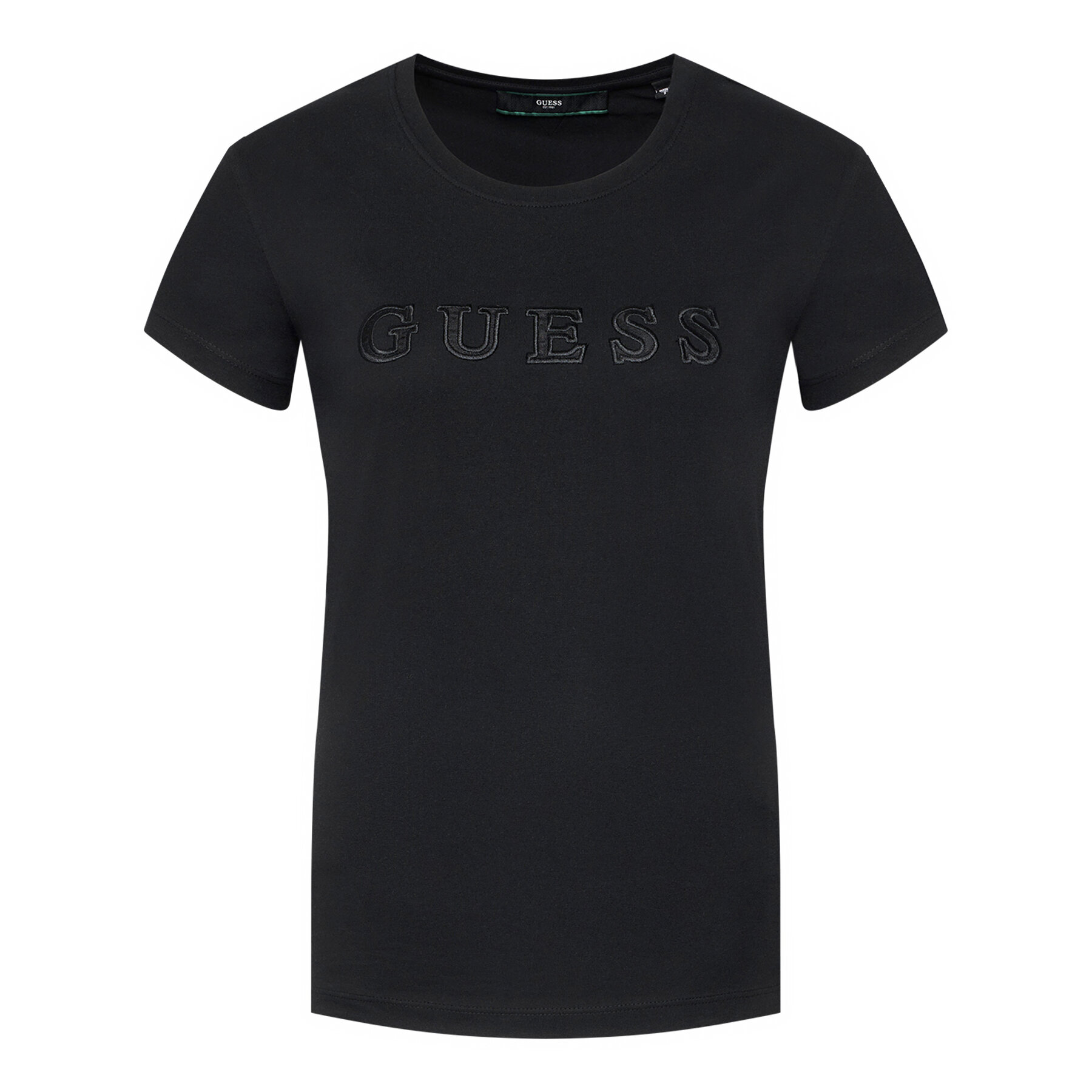 Tee-shirt noir O1ga05 Guess - Femme