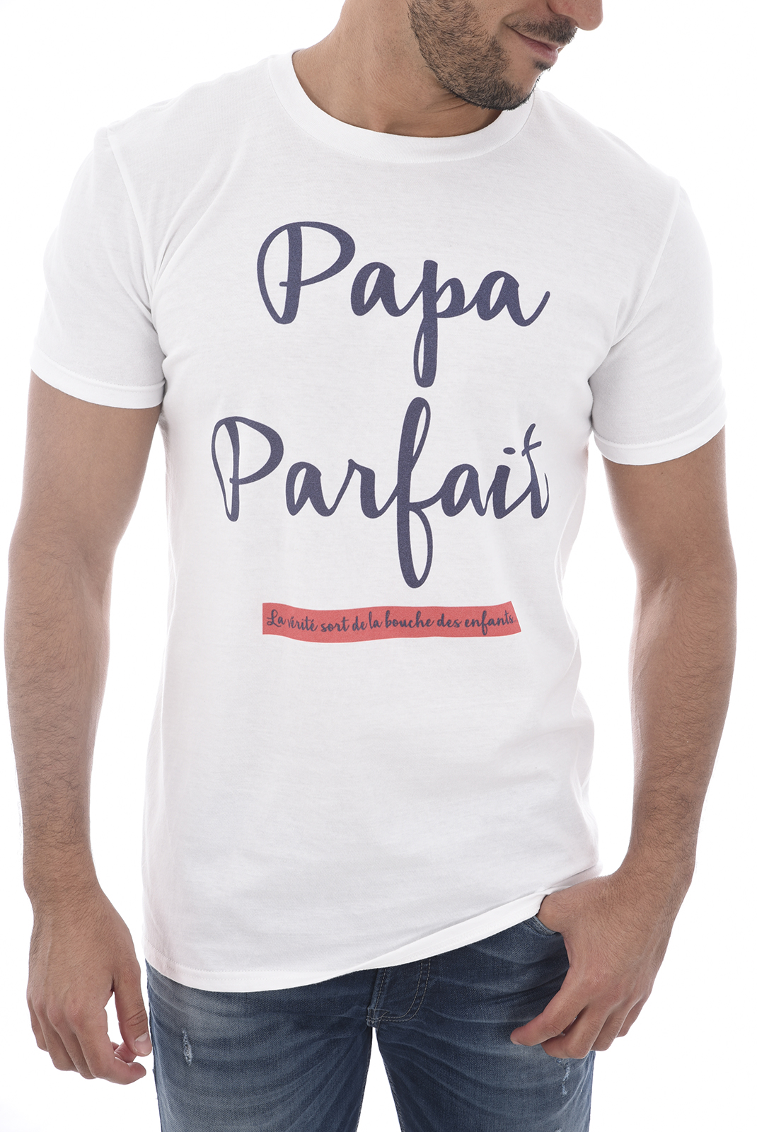 Les Tricolores Tee-shirt Papa Parfait