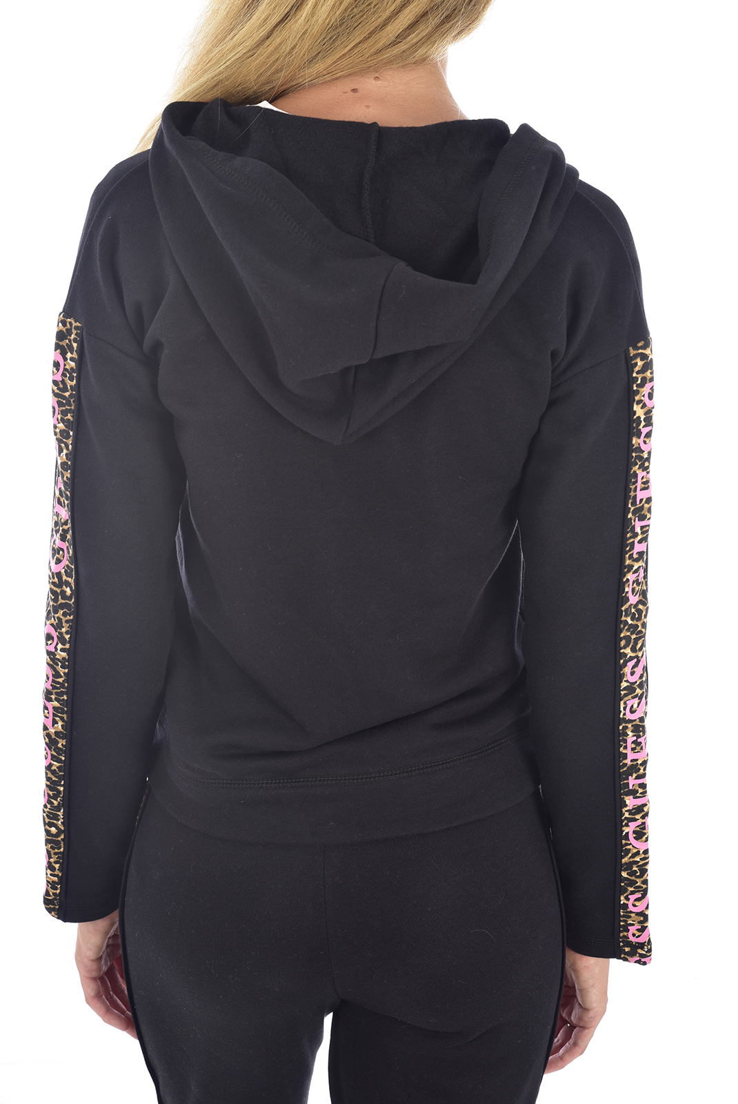 Guess Veste Noire Zippée À Capuche O94a58-fl01h 