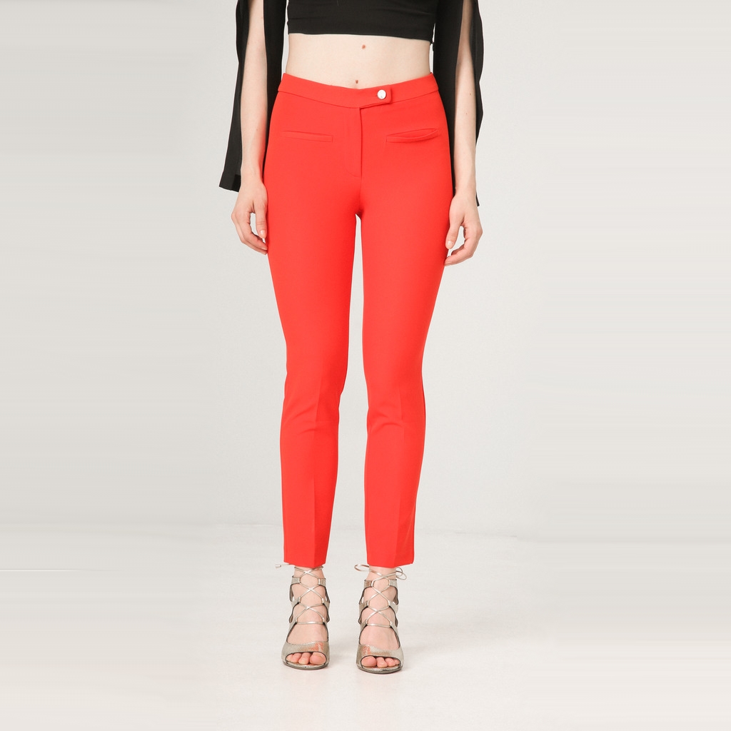  Pantalon rouge flare - Fontana 2.0 Annabella 