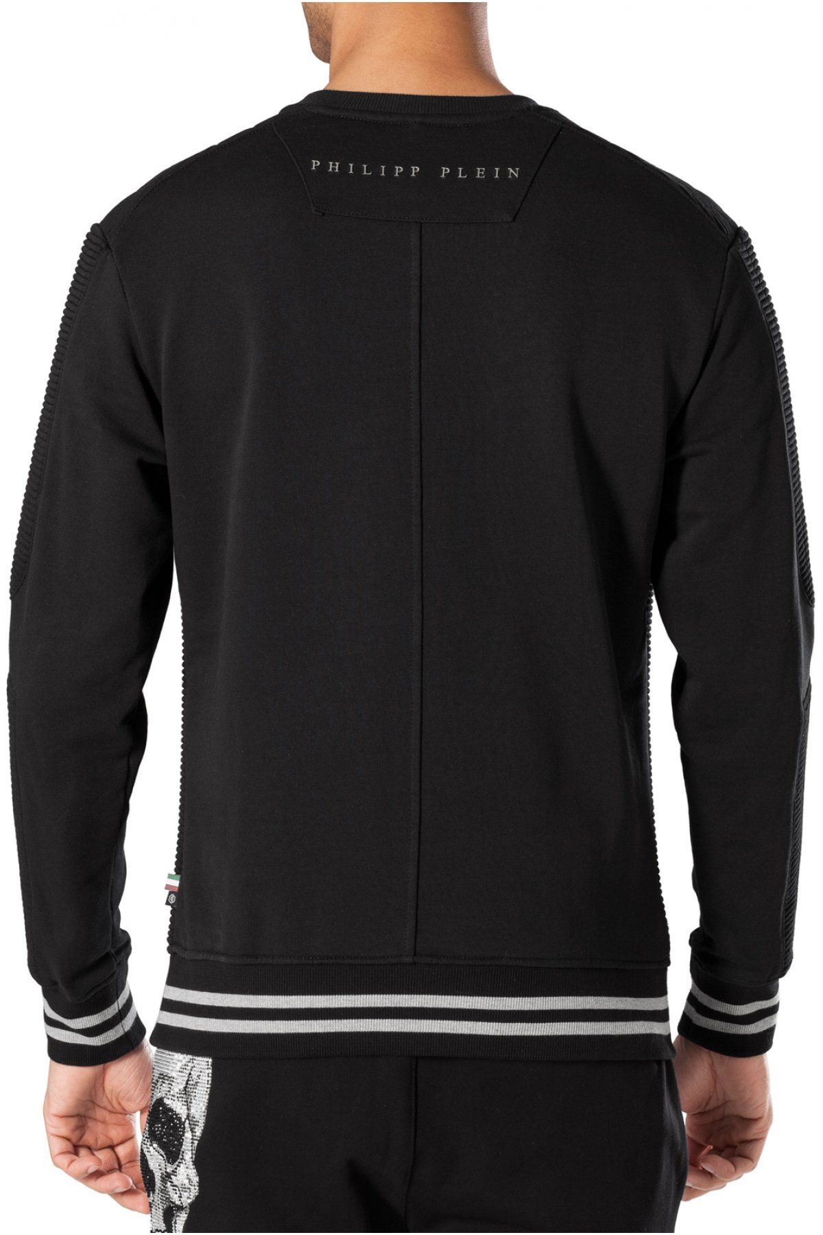 Sweat noir Philipp Plein - hoshi Mjo0144 