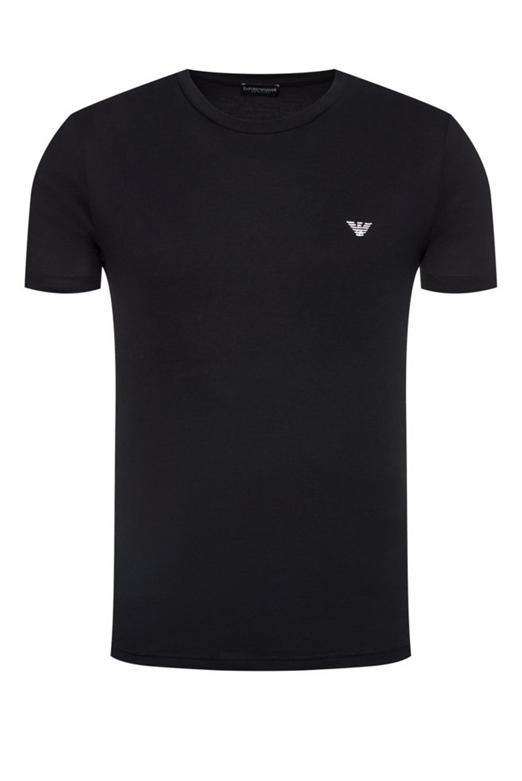 Tee-shirt noir manches courtes & col rond EA7 homme 211818