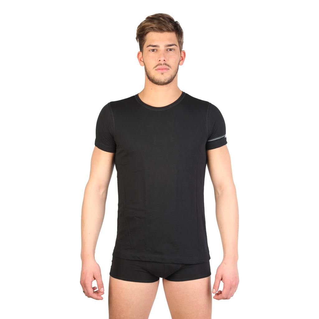 Datch Tee-shirt Noir Col Rond Homme 07u1031 402