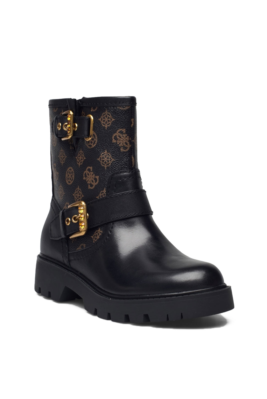 Bottines Noir Fl8rah Fal10 Guess
