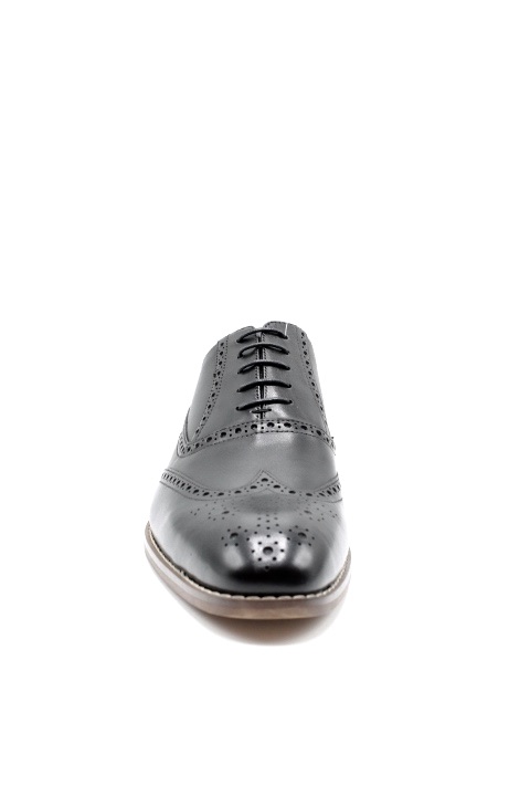 Derbies Noir À Lacets Style Richelieu En Cuir By Lolaguliana