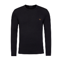 Tee-shirt noir à manches longues Emporio Armani - 111653 