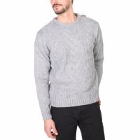 Von Furstenberg Pull Gris Col Rond Regular
