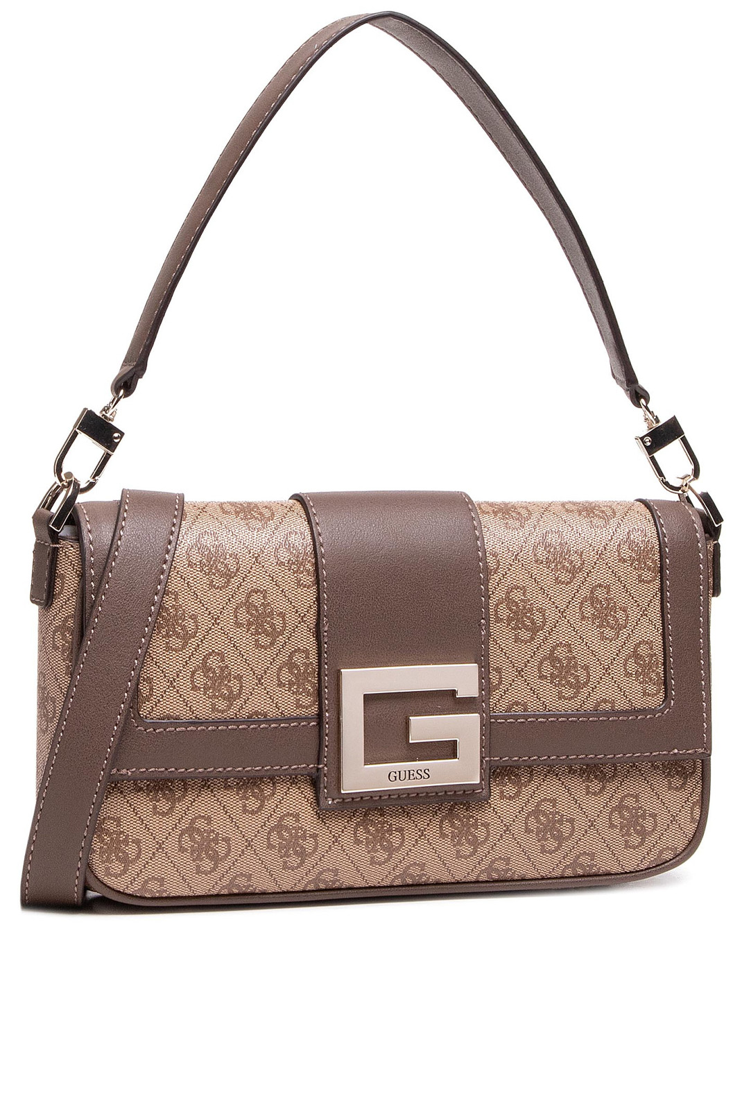  Sac à main marron brightside Guess - Hwsl75