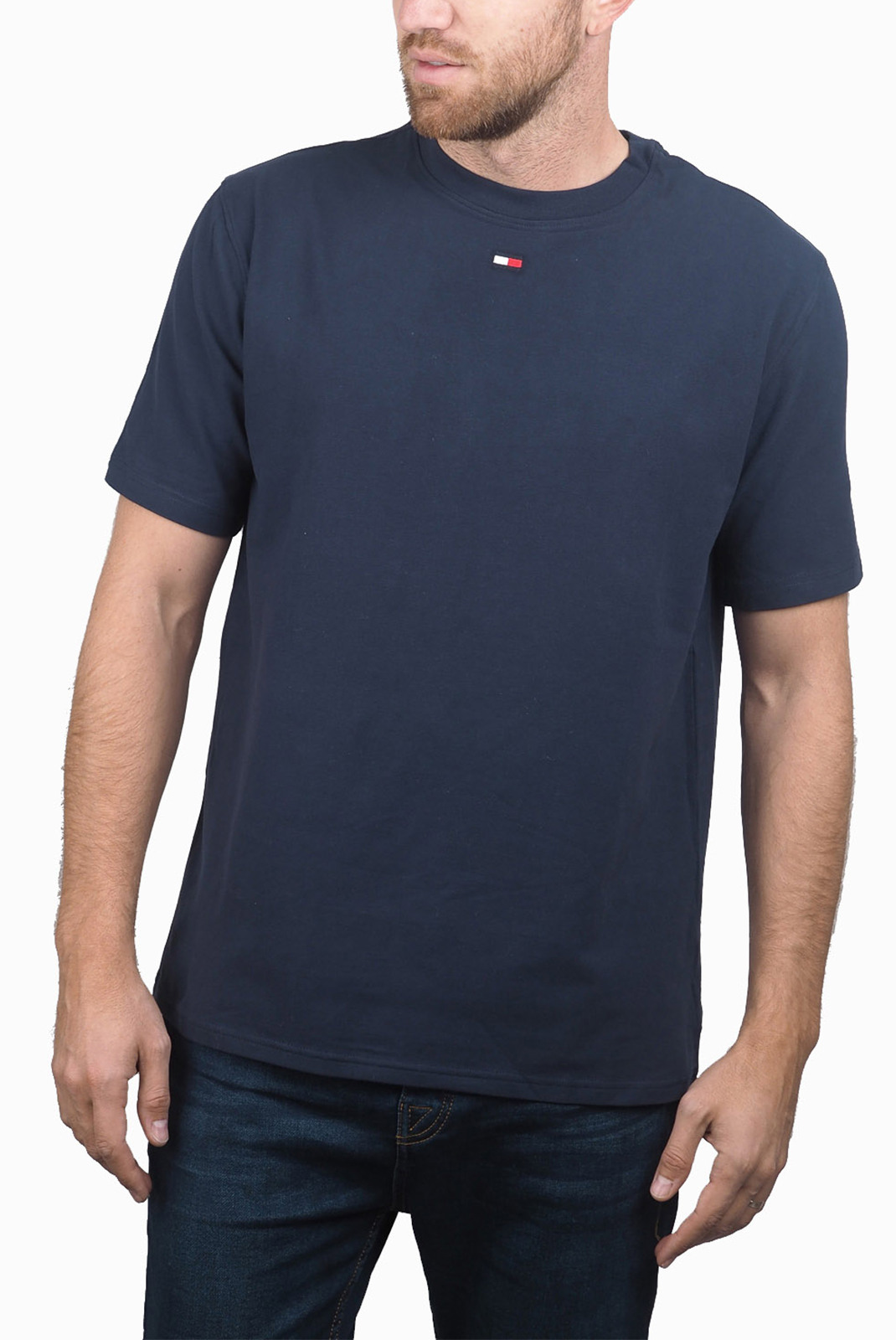 Tee-shirt Tommy Jeans UM0UM00952 Bleu Manches Courtes