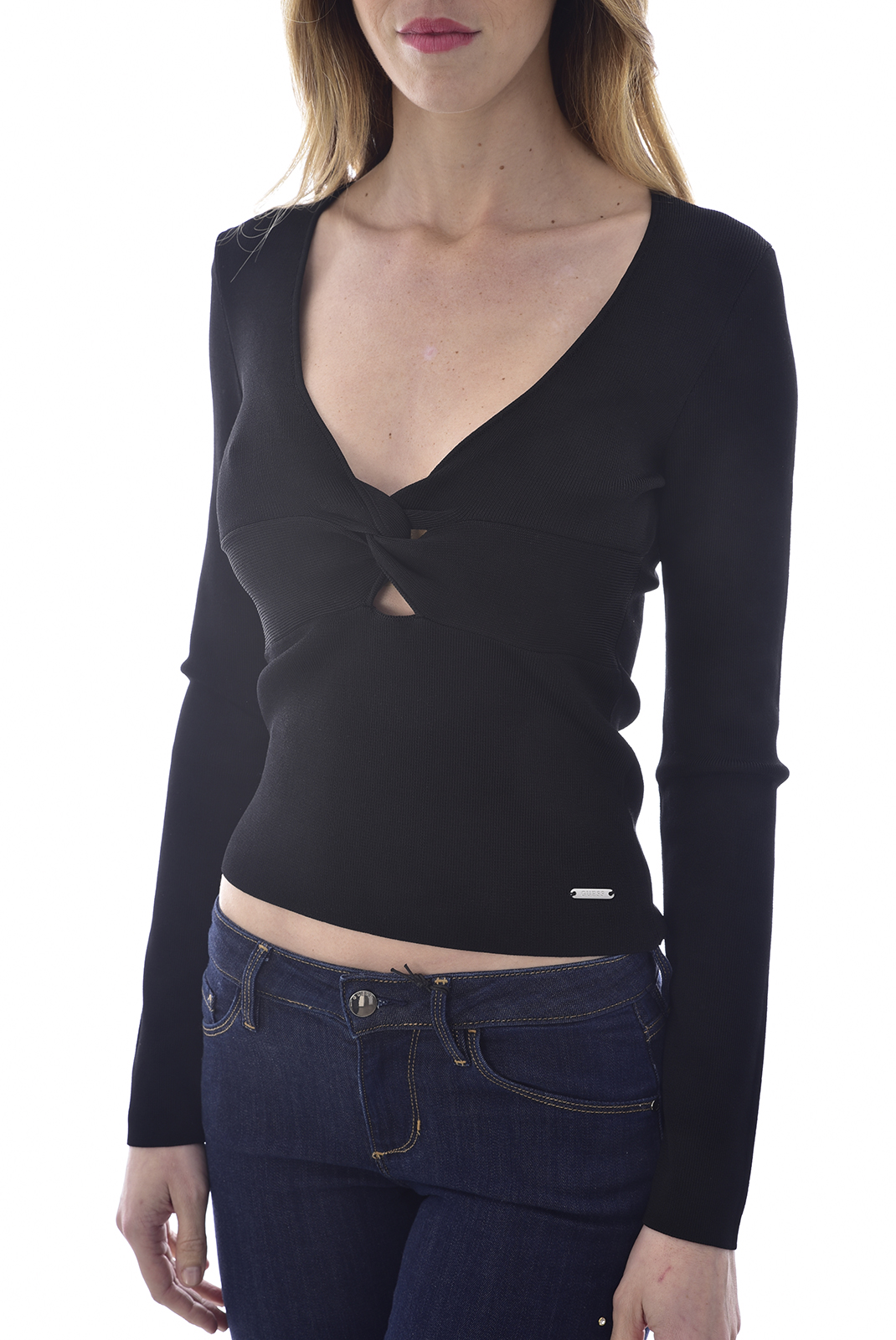 Guess Top Noir Alexia Ml W0gr08 Z2nh0 